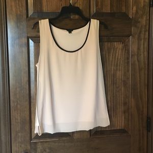 Ann Taylor Sleeveless Dress Blouse